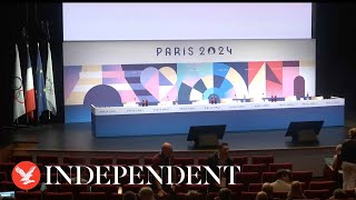 Live Olympic committee holds press conference as Paris 2024 begins [upl. by Mick]