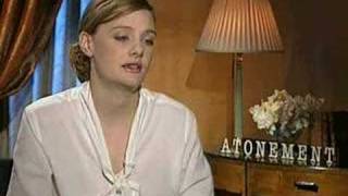 Atonement  Interview  Romola Garai on being Briony [upl. by Guinn109]