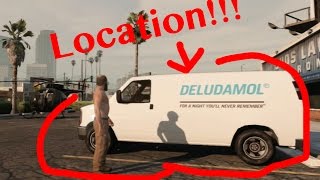 GTA V Deludamol Van Location Ms Phillips and Damaged Goods Mission Item [upl. by Sudnak]