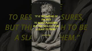 Stoicism Quotes V34  EPICTETUS Quotes [upl. by Ocsinarf385]