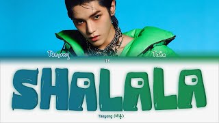 Taeyong – SHALALA ПЕРЕВОД НА РУССКИЙКИРИЛЛИЗАЦИЯ Color Coded Lyrics [upl. by Rein]