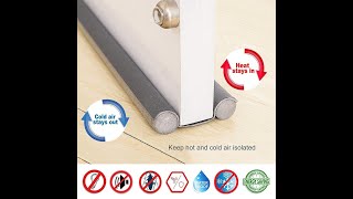 Under Door Draft Guard Stopper Sound Proof Reduce Noise Door Bottom Sealing Weather Strip [upl. by Elset]