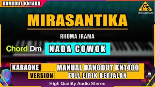 MIRASANTIKA  RHOMA IRAMA  KARAOKE DANGDUT ORIGINAL KN1400 [upl. by Loos159]