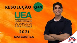 UEA 2021 1º dia  Q 49  As alturas de cinco livros formam uma progressão aritmé  Profº Pedro Lima [upl. by Wilkey]