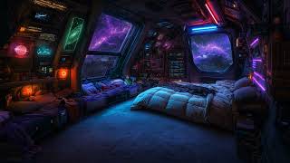 Escaping the Galaxy  Living in Calm Space  Balanced Soothing Space Sounds for Sleep  10 hours [upl. by Oilcareh]