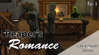 Sabrina Meets the Boss  Sims 4 Reapers Romance Ep 1 [upl. by Ecerahc]