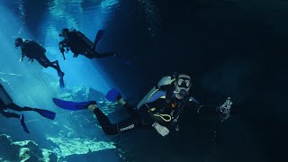 MESSICO  IMMERSIONE NEL CENOTE 4K [upl. by Ladnik645]