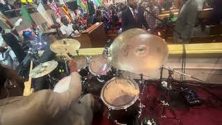 Pooter Smacking At Revival Fire 🔥 Cogic Praise Break 2024 [upl. by Aerdnad673]