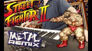 Street Fighter II Zangief Theme Synth METAL Remix [upl. by Hsirrehc]