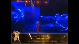 Maite Perroni  Brillarás In Memoriam Live at Premios Tv y Novelas 2019 [upl. by Aihsaei]