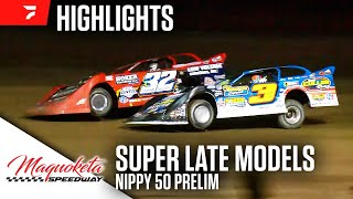 Nippy 50 Prelim at Maquoketa Speedway 32924  Highlights [upl. by Onirotciv669]