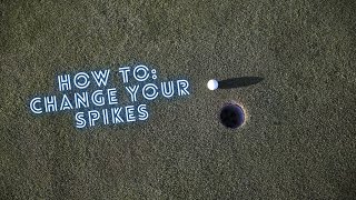 How to Remove Old Spikes from Golf Shoes using a Heat Gun [upl. by Sky]