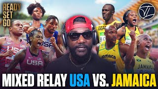 Which ALL TIME 4x100 Mixed Relay is winning Jamaica or USA 👀 [upl. by Ikciv]