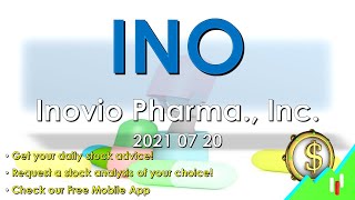 Stocks to Buy INO Inovio Pharmaceuticals Inc 2021 07 20 [upl. by Oflodur]