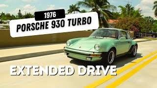 1976 Porsche 930 Turbo Full Test Drive [upl. by Enelrad465]