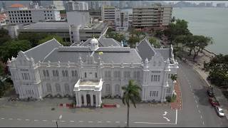 Heritage TownCity Hall building Penang Malaysia [upl. by Dowell]