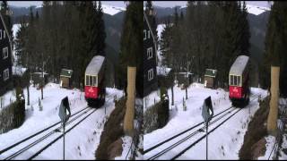 Real 3D  Oberweißbacher Bergbahn  Führerstandsfahrt [upl. by Babbette]