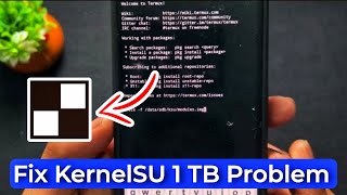 How To Fix KernelSU 1 TB Data Problem Fix KernelSU Modules Not Working [upl. by Elad]