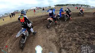 Motorcross MCLB Middelkerke 2022 Vrijetijdsrijders reeks 2 [upl. by Larual]