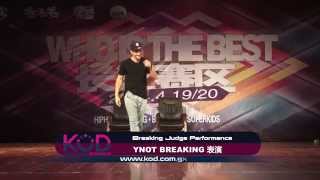 BBOY YNOT kills the beat  KOD 2014 WIB [upl. by Polard]