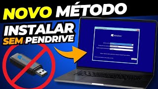 COMO INSTALAR O WINDOWS SEM PENDRIVE PASSO A PASSO MANEIRA MAIS FÁCIL 🚀🚀 [upl. by Intosh]