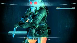 Resident Evil Revelations Lady Hunk model and stats [upl. by Ty]