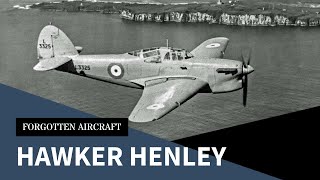 The Hawker Henley  the Missed British Stuka [upl. by Nitsuj250]