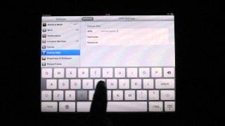 iPad Internet APN Settings [upl. by Anneg]