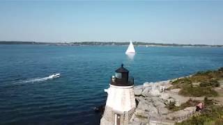 Castle Hill Inn amp Lighthouse Newport Rhode Island [upl. by Oicaroh982]