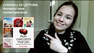 Consigli di lettura romanzi rosa contemporanei [upl. by Nekcarb]