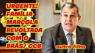 AGORA Outro filho ancião Cláudio Marçola denuncia resistência do Brás de reconduzir presidência CCB [upl. by Urbannal]