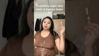 Maybelline super stay lip shade lipstick make it happenlipsticklipcrayon [upl. by Milly]