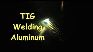 TIG Welding Aluminum Lap Joints [upl. by Toms496]