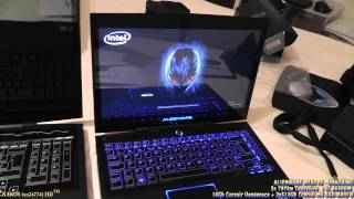 Alienware m18x r2 7970m Crossfire UNBOXING and m14x r2 comparison [upl. by Yllib]