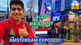 AMSTERDAM REALITY EXPOSED  TRUTH ABOUT COFFEESHOPS  EP  13 😱😱😱 [upl. by Lilahk]