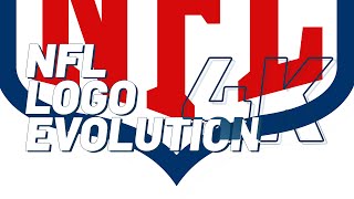 NFL Logos Through the Years 4K [upl. by Fulcher615]