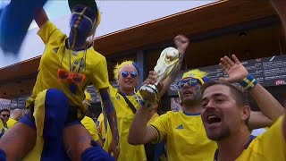 Mondiali tutti i colori dei tifosi vincenti e non [upl. by Amsirak]