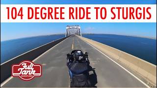 104 Degree Ride to Sturgis Sturgis Rally 2024 Part 1 [upl. by Birdella]