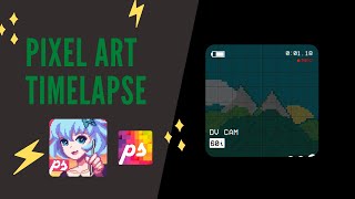 Pixel Art Speedpaint Timelapse in Pixel Studio [upl. by Merriman668]