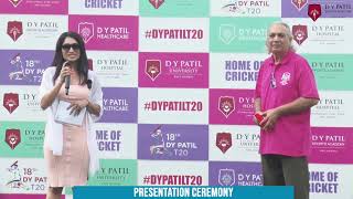 18TH DY PATIL T20  D Y PATIL BLUE VS TATA SPORTS CLUB  DY PATIL UNIVERSITY TALEGON GROUND DAY 3 [upl. by Ahcsat]