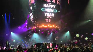 Bassnectar  Genesis Grimes BALL DROP Nashville NYE 2014 [upl. by Akimrehs421]