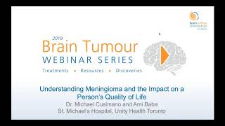 Understanding Meningioma and the Impact on a Person’s Quality of Life [upl. by Youngran14]