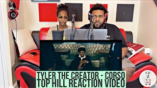 TYLER THE CREATOR  CORSO OFFICIAL TOP HILL REACTION VIDEO [upl. by Ffoeg]