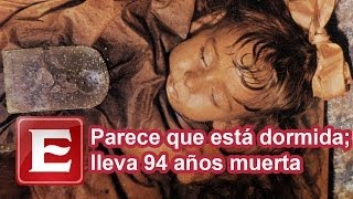 Parece dormida lleva 94 años muerta [upl. by Gusty]