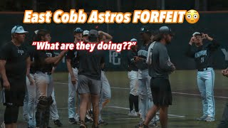 East Cobb Astros FORFEIT in Championship Game against SmarTense Baseball [upl. by Arrej]