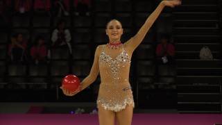 WC Montpellier 2011  Evgenia KANAEVA RUS Qualifications Ball [upl. by Nixie572]