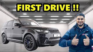 FIRST DRIVE WITH THE RANGE ROVER SVR AFTER REBUILD [upl. by Orvie179]