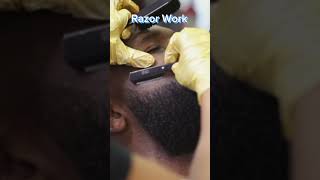 💈Razor Sharp Precision BayAreaBarber Barbershop Shave Taper Beard Fade menshaircut [upl. by Mela]