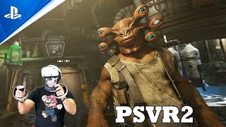 PSVR2 Star Wars Tales from the Galaxys Edge Gameplay [upl. by Vories176]