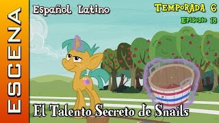 MLP FiM  Escena Temporada 6 Ep 18  El Talento Secreto de Snails Español Latino [upl. by Ysor49]